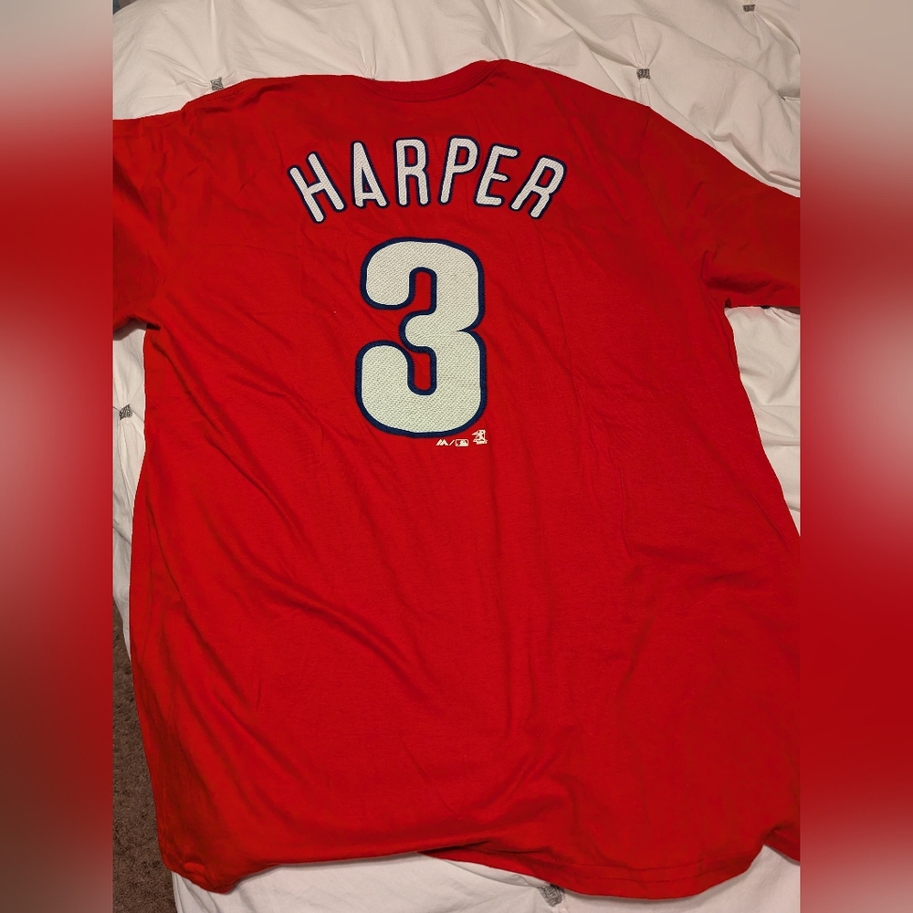 Bryce Harper Phillies T-shirt Size XL